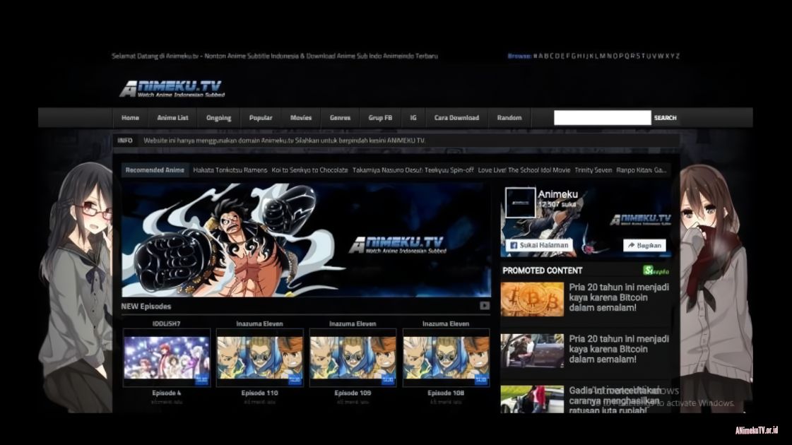 Fitur Utama AnimekuTV APK dan Katalog Anime Lengkapnya